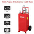 TUFFIOM 20/30/35 Gallon Portable Fuel Storage Tank with Wheels